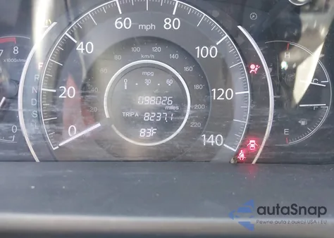 2016 Honda Cr-V Ex-L z USA, uszkodzony, nr VIN 2HKRM3H78GH548226